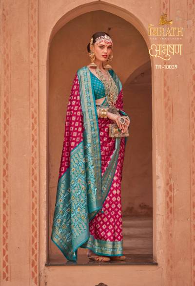 Pure Patola Vol 3 By Teerath Silk Traditional Wear Saree Collection